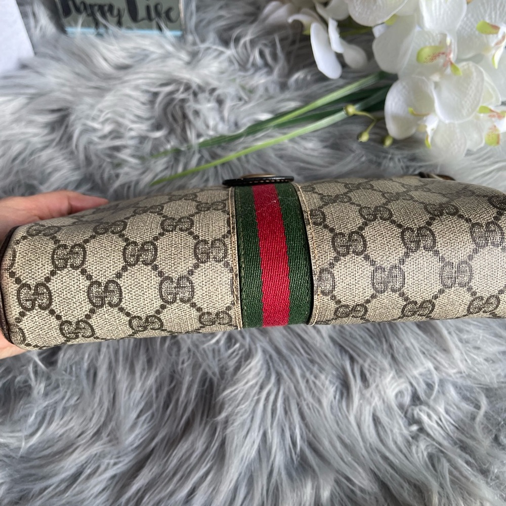Authentic vintage Gucci web sherry line crossbody bag (001.105.0791) (KLV03) - Picture 7 of 15